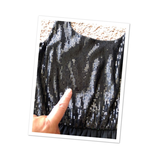 Nollie black sequin dress. - Picture 2 of 3